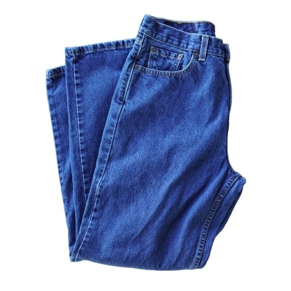 VIntage Levis 560 Jeans Womens Size 10 Mis S Blue Denim Loose Fit Straight Leg - Picture 7 of 10